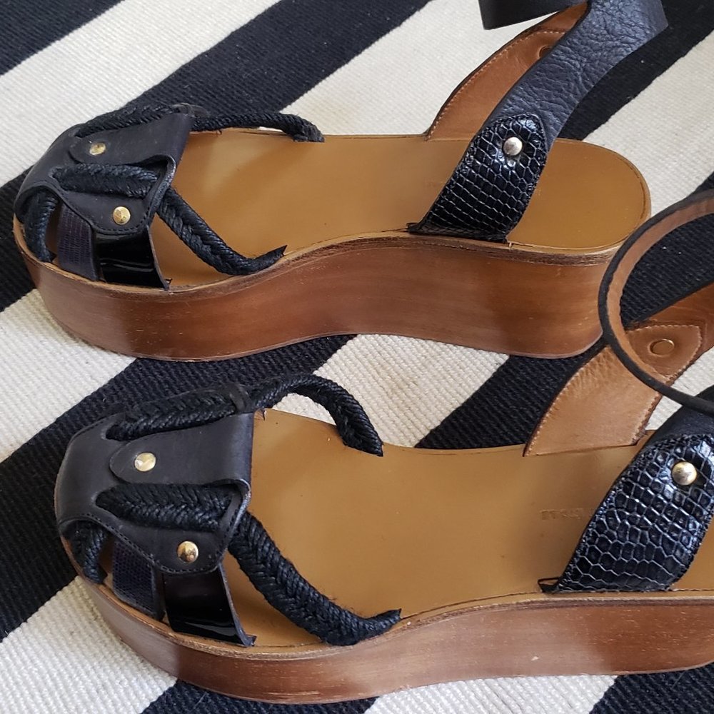 ISABEL MURANT WOOD WEDGES - Picture 2 of 7